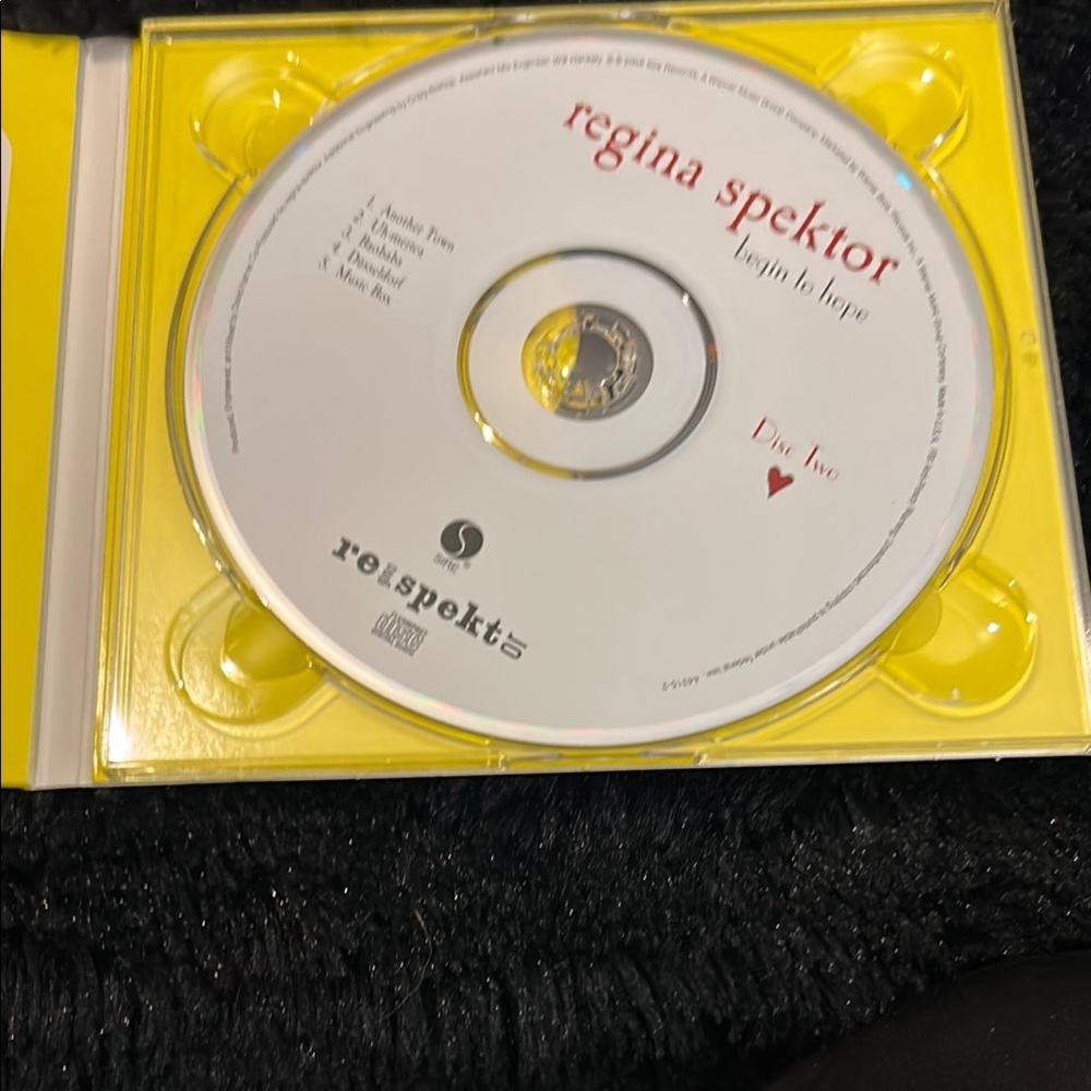 Regina Spektor 'Begin to Hope' CD - Picture 4 of 6